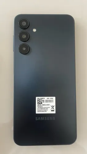 Samsung Galaxy A16 128GB Preto - 6,7" - Com Nota Fiscal - Novíssimo