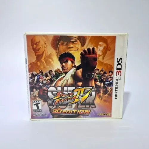 super street fighter 4 nintendo 3ds cib