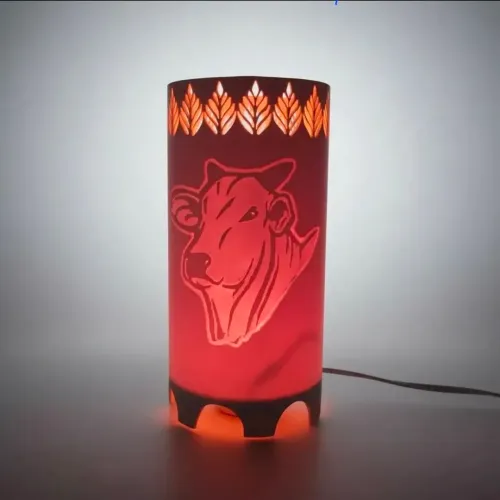 LUMINÁRIA DE PVC TEMA AGRONEGÓCIO