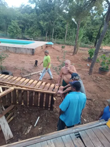 Rampa de ferro p/lava jato