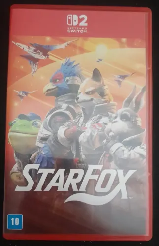 Star Fox Jogo Nintendo Switch 2 Físico Usado