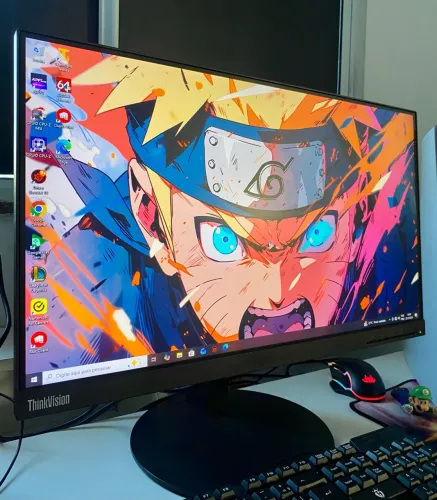 Monitor ThinkVision Tela Ultra Fina Giratório 22 Polegadas!