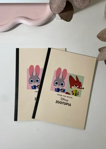 Caderno Zootopia - Unitário - Novo