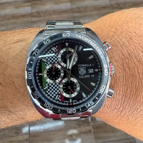 Relógio Tag H Formula 1 Masculino Tam 47mm Funcional Envio Rapido Correios