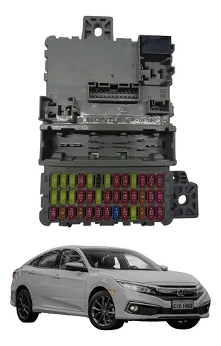 Modulo Caixa Fusivel Central Honda Civic G10 2.0 2017 2021