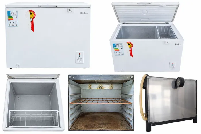 Freezer e forno industrial