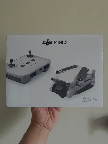 DJI mini 3 standart RCN1 LACRADO resolução cinematográfica de imagens 