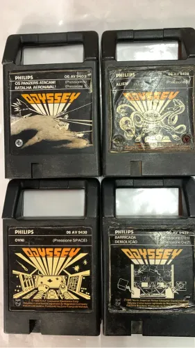 7 Cartuchos de Odyssey funcionando!