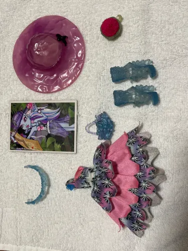 monster high - acessórios abbey (VALORES INDIVIDUAIS NA DESCRIÇÃO) 