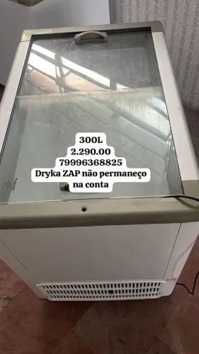 freezer top expositor 300l
