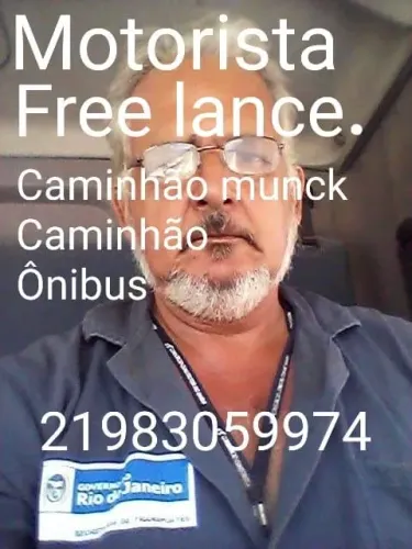 Motorista de caminhão free-lancer ofereço-me 