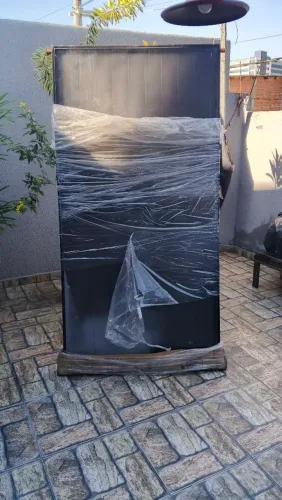 Placa solar para aquecimento de água 