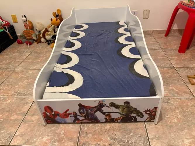 Cama infanfil heróis