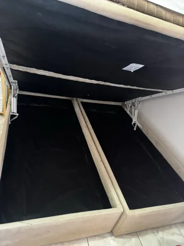 Cama king size com box baú