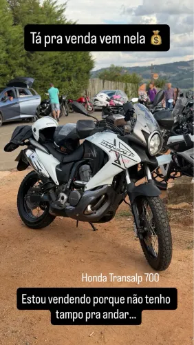 Moto Honda Transalp 700