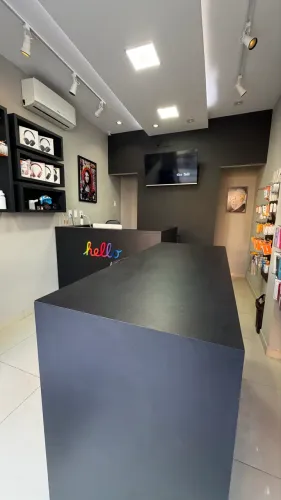 Loja de telefone pronta pra trabalho