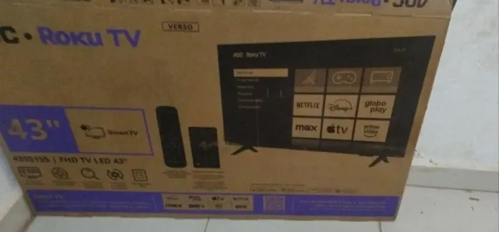 Vendo uma tv 43 polegadas na caixa lacrada 
