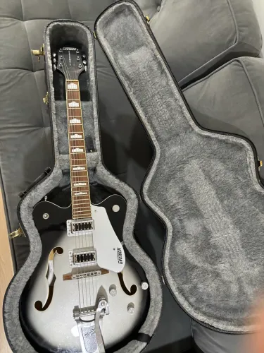 GRETSCH SEMI ACÚSTICA FACTORY LIMITED G5422TDC SILVER BURST