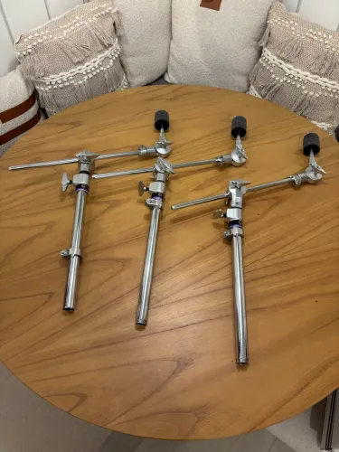 Kit 3 Extensores Girafas Bateria Eletrônica Yamaha DTX8