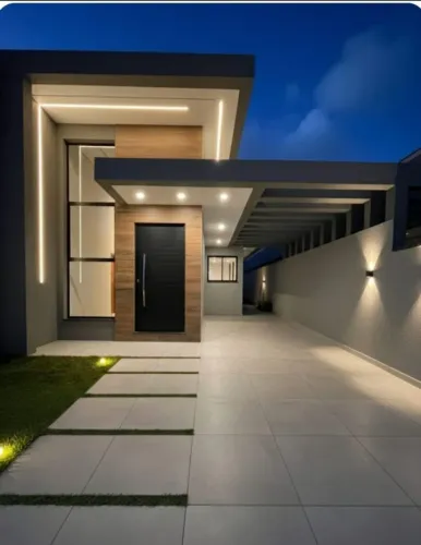 ? CASA MODERNA RECÉM-CONSTRUÍDA NO COSTEIRA - SÃO JOSÉ DOS PINHAIS ?