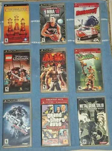Jogos Originais PSP !!!!!!P1