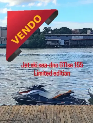 Jet Ski Sea-Doo GTI SE 155 (2013) + Carreta Korg - Impecável e Pronto para Navegar