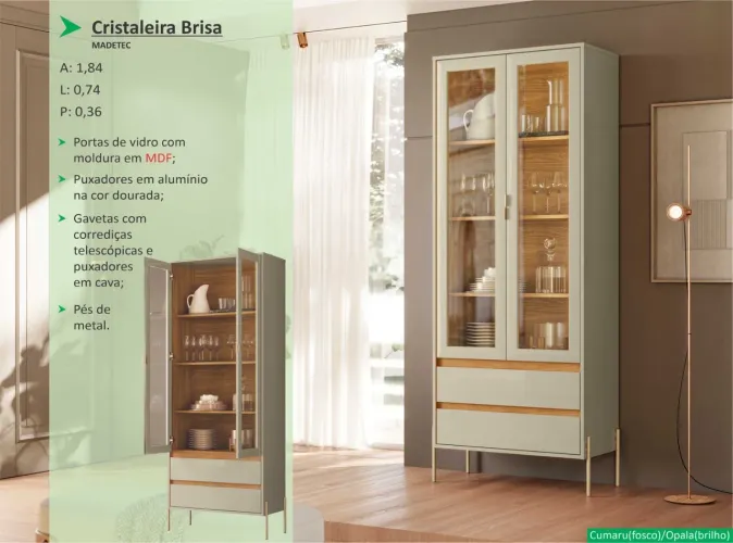 Cristaleira Brisa - Promoção