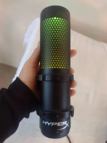 Microfone Gamer Hyperx RGB