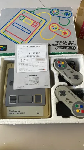 Console Super Famicom todo original 