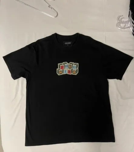 Camiseta Thug Nine Original - Modelo Alphabet Blocks (Tamanho G) - Impecável