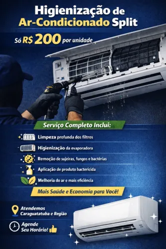 limpeza de ar condicionado