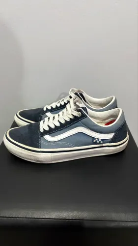 Tênis Skate Old Skool Navy White 