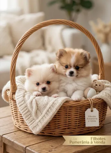 Filhote de Spitz Alemão / Lulu da pomerânia
