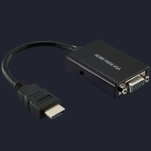 Cabo Adaptador Conversor de Hdmi para Vga