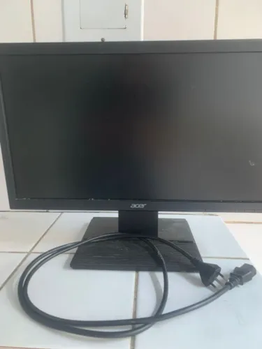 monitores Acer 20" e HP 14" 