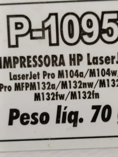 Cartucho De Toner P/ Laserjet M104 M104w M104a M132  p 1095