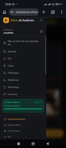 Sistema para Barbearias