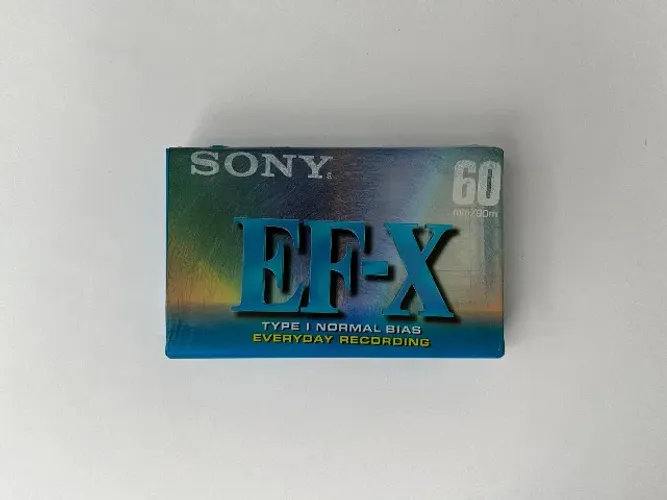 Fita cassete | Sony EF-X 60 | Lacrado