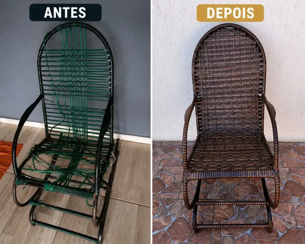 Reforma de cadeiras de balanço