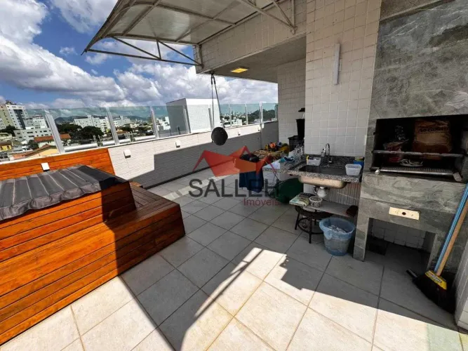 Cobertura, 3 quartos, 1 suite, 2 vagas