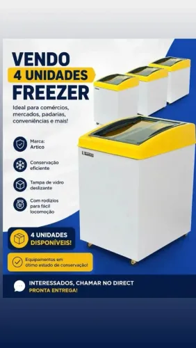 Vendo freezer em ótimo estado.