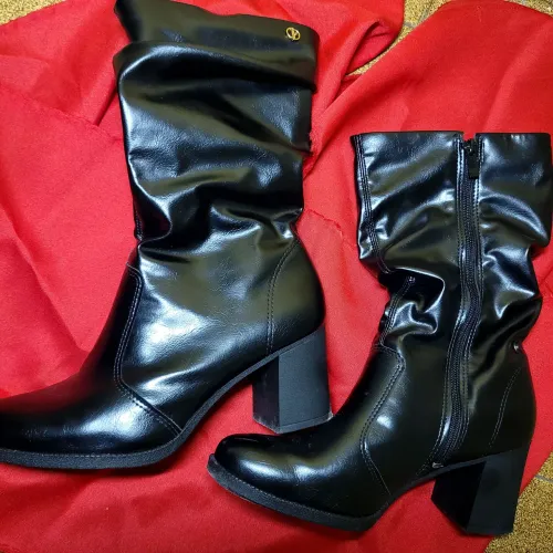 bota feminina preta 37