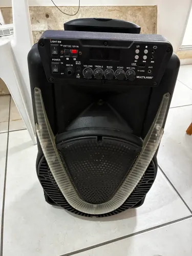 Caixa de som multilaser 500w SP395TWS por 290 reais contato *10