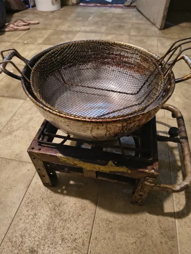 Tacho Fritador a Gás com Fogareiro