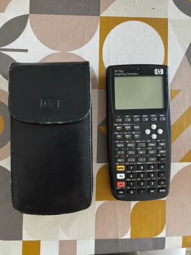 Calculadora HP 50g - Excelente Estado, C/ Capa Original - Pronta para Engenharia!
