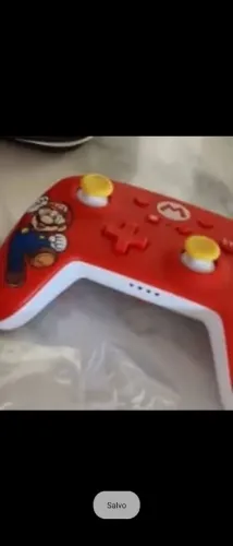 Controle novíssimo Mario Nintendo switch