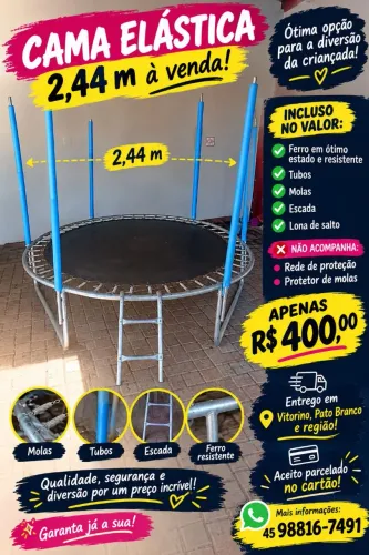 Vendo cama elástica