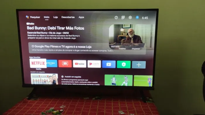 Televisão TCL 32 POLEGADAS smartv 