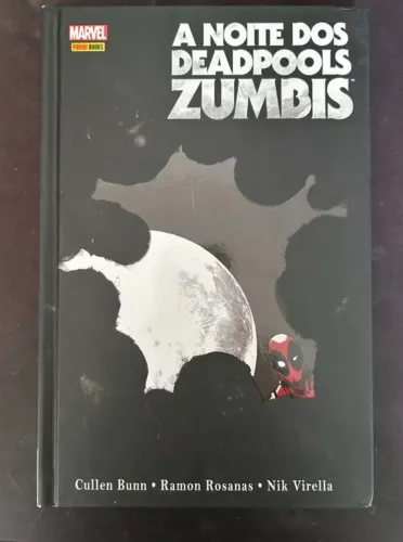 HQ A Noite dos Deadpools Zumbis Capa Dura