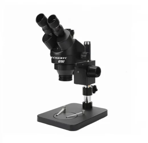 Microscópio mechanic G75T trinocular